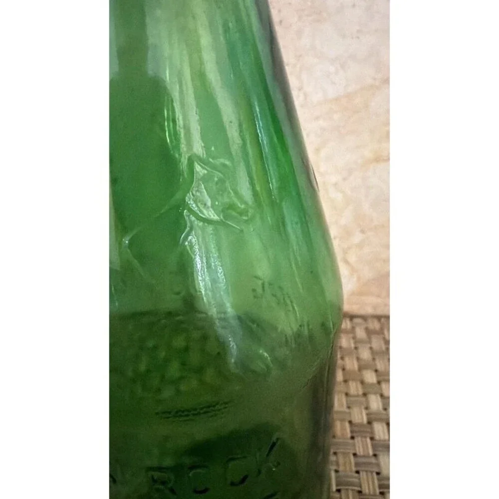 Vintage Rolling Rock Premium Beer 7oz Pony Bottle Embossed Horse Head No Cap